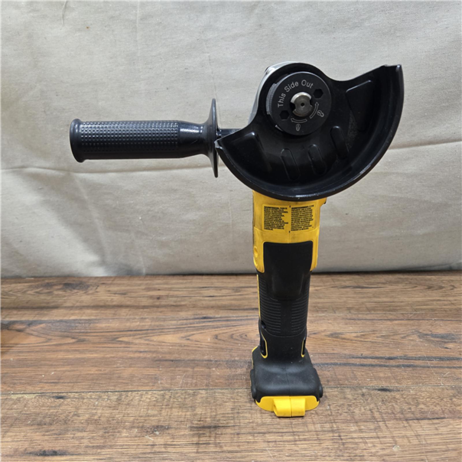 AS-IS DeWalt DCG405B 20V Max XR 4.5-Inch Slide Switch Small Angle Grinder (Tool Only)
