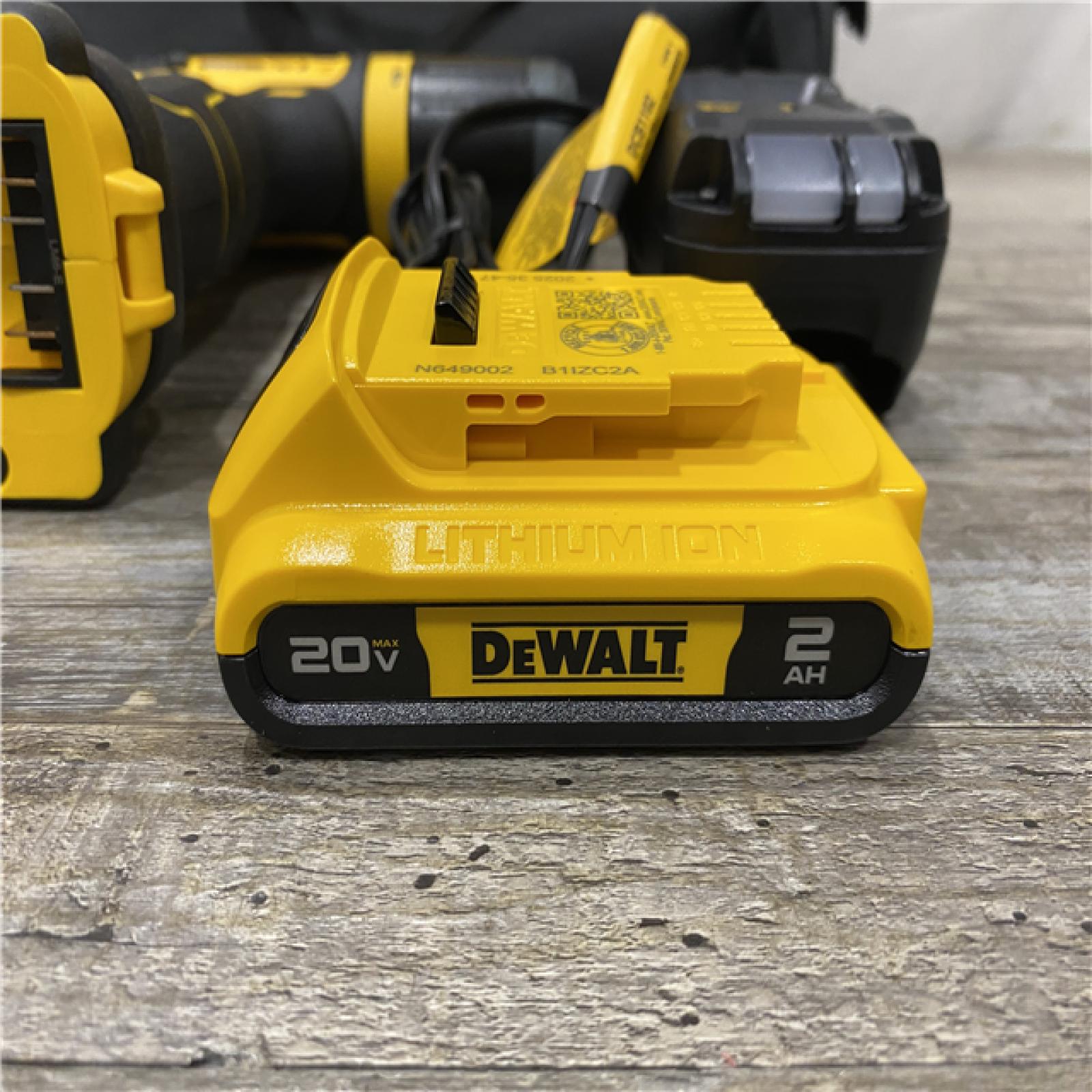 AS-IS DEWALT 20V MAX XR Lithium-Ion Brushless Cordless 3/16 in. Rivet Tool Kit