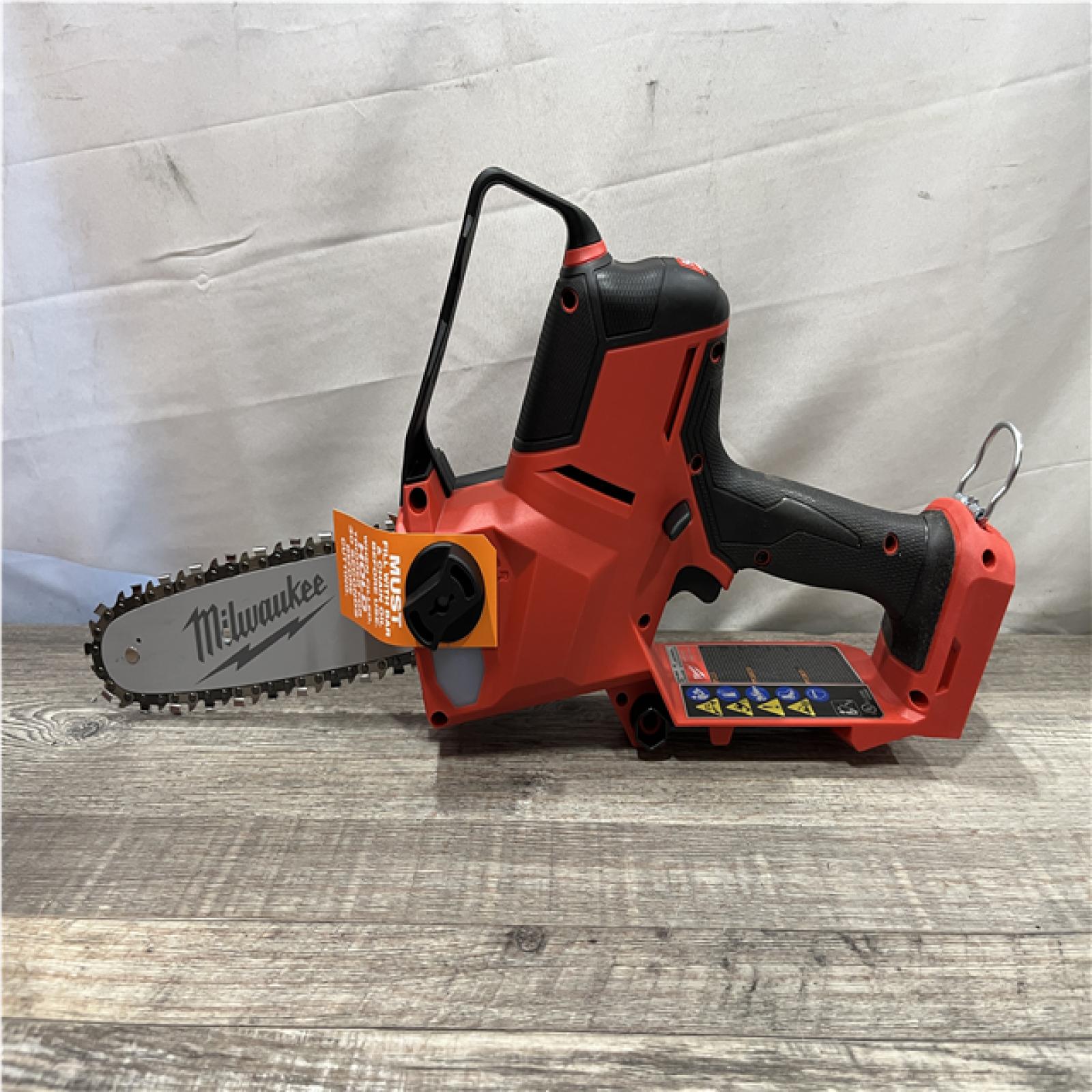 AS-IS Milwaukee FUEL 18V Lithium-Ion Brushless Cordless 8 in. HATCHET Pruning Saw (Tool-Only)
