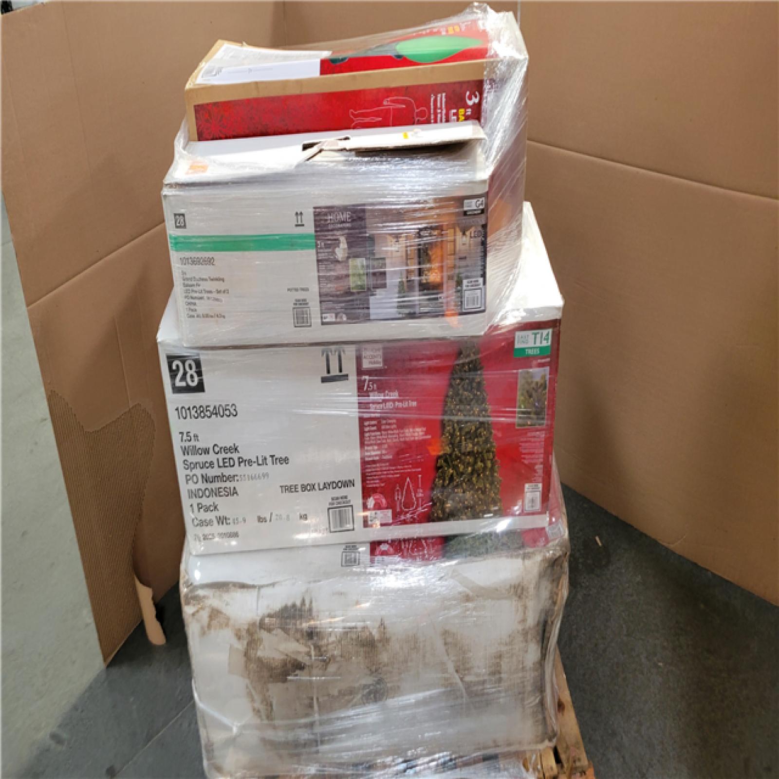 California AS-IS Holiday Pallet