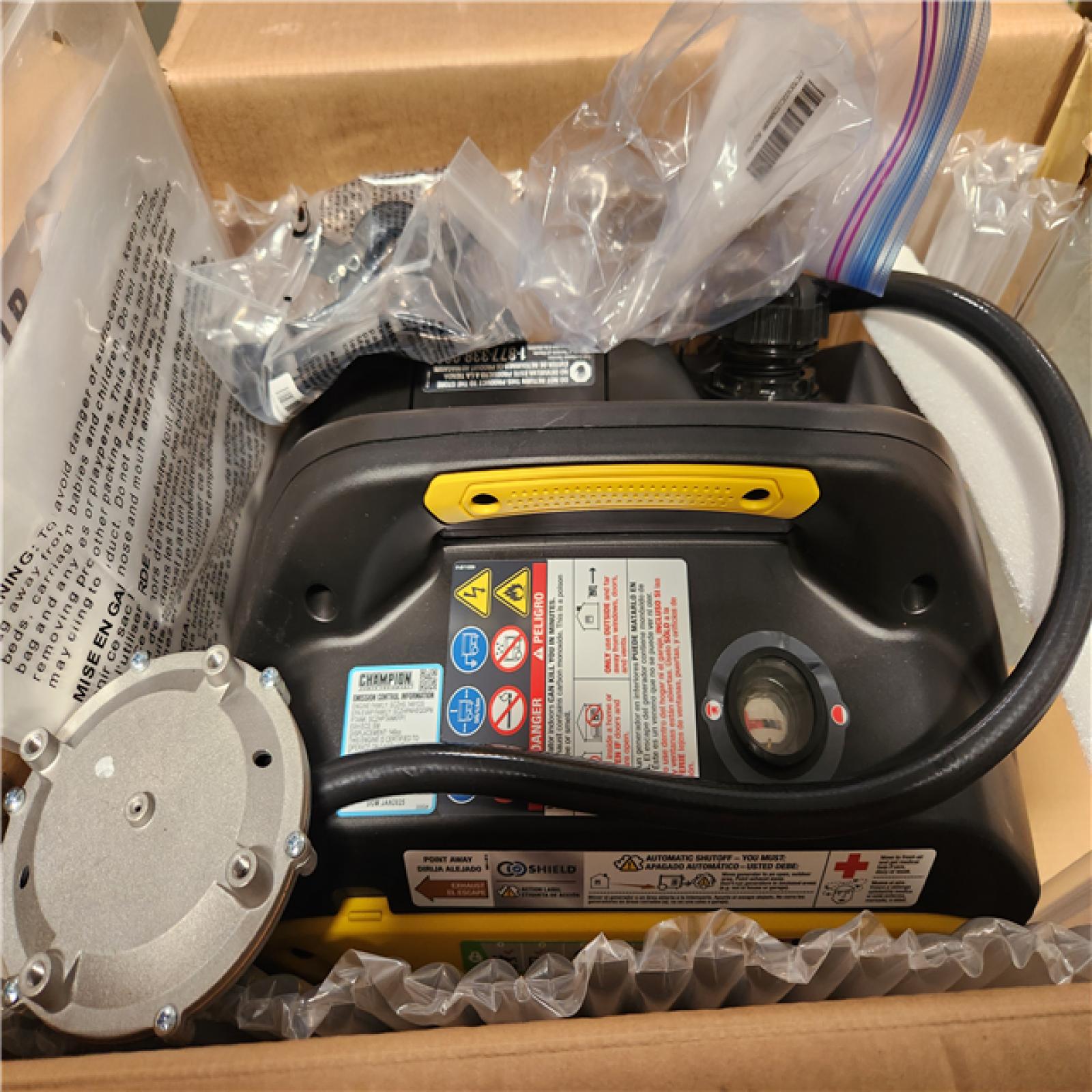 CALIFORNIA AS-IS CHAMPION PORTABLE INVERTER GENERATOR