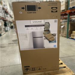 DALLAS LOCATION - AS-IS VISSANI 18.1 cu. ft. Top Freezer Refrigerator in Fingerprint Resistant Stainless Steel