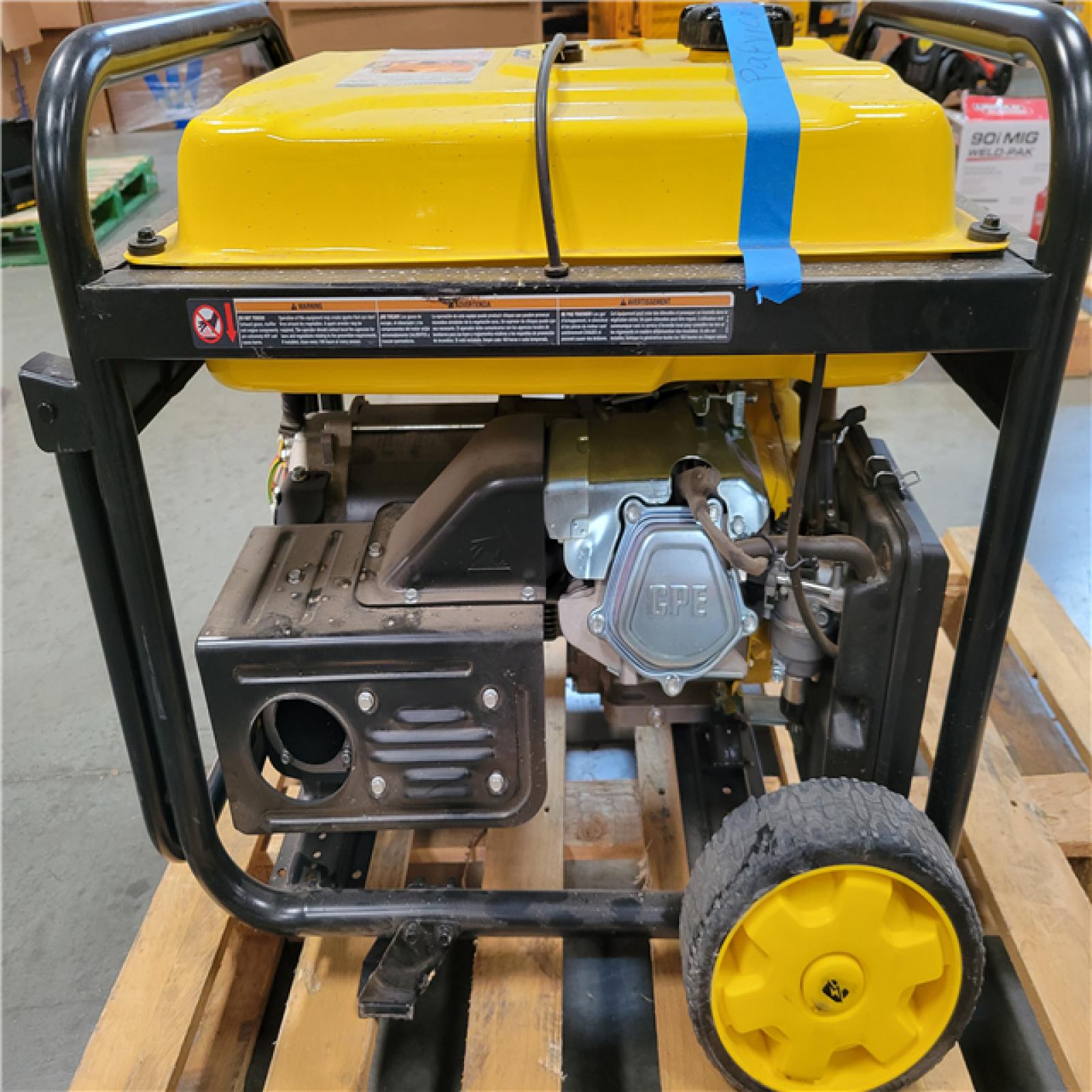 CALIFORNIA AS-IS CHAMPION PORTABLE GENERATOR