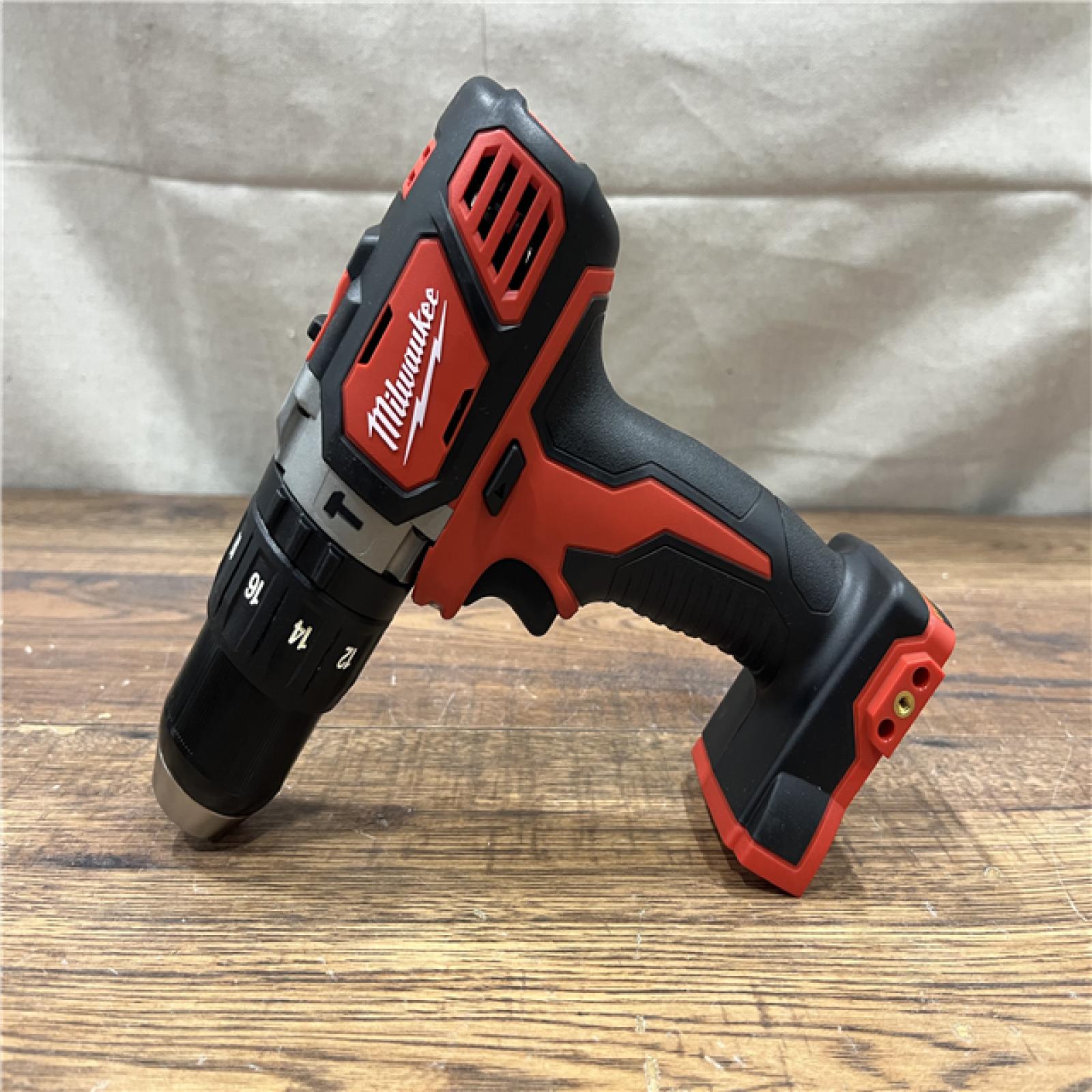 AS-IS MILWAUKEE M18 18V Lithium-Ion Cordless Combo Tool Kit with Two 3.0Ah Batteries, 1-Charger, 1-Tool Bag (4-Tool)