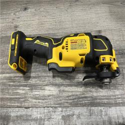AS-IS DEWALT ATOMIC 20V MAX Cordless Brushless Oscillating Multi Tool Kit