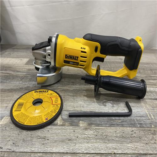 AS-IS DEWALT 20V MAX Cordless 4.5 in. - 5 in. Angle Grinder (Tool Only)