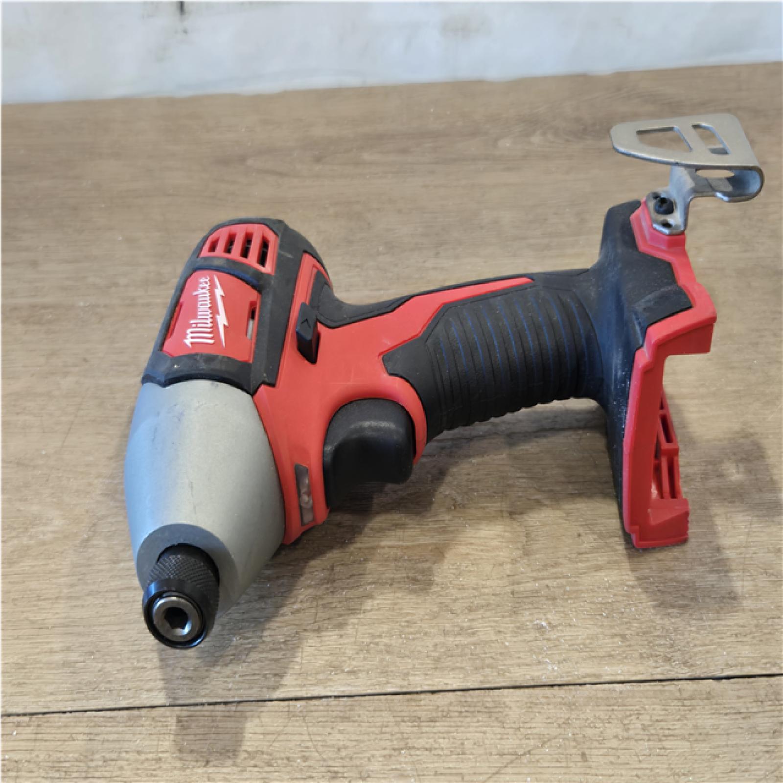 AS-IS Milwaukee 18V Lithium-Ion Cordless 1/4 in. Hex Impact Driver (Tool-Only)