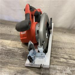 AS-IS Milwaukee 18V Lithium-Ion Cordless 6-1/2 in. Circular Saw (Tool-Only)