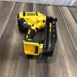 AS-IS DEWALT 20V MAX XR Lithium-Ion Electric Cordless 16-Gauge Angled Finishing Nailer (Tool Only)