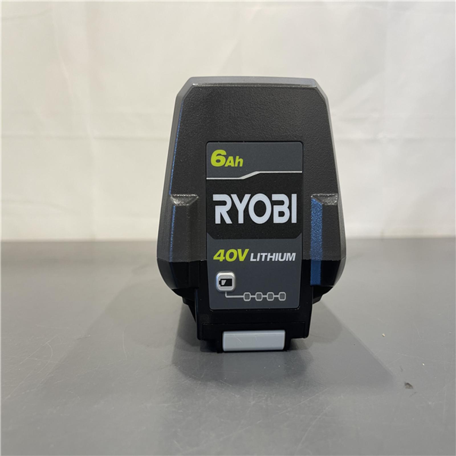 AS-IS  RYOBI 40-Volt 6.0 Ah High Capacity Lithium-Ion Battery