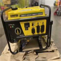 Dallas Location - As-Is Champion 201463 7850W Dual Fuel Generator