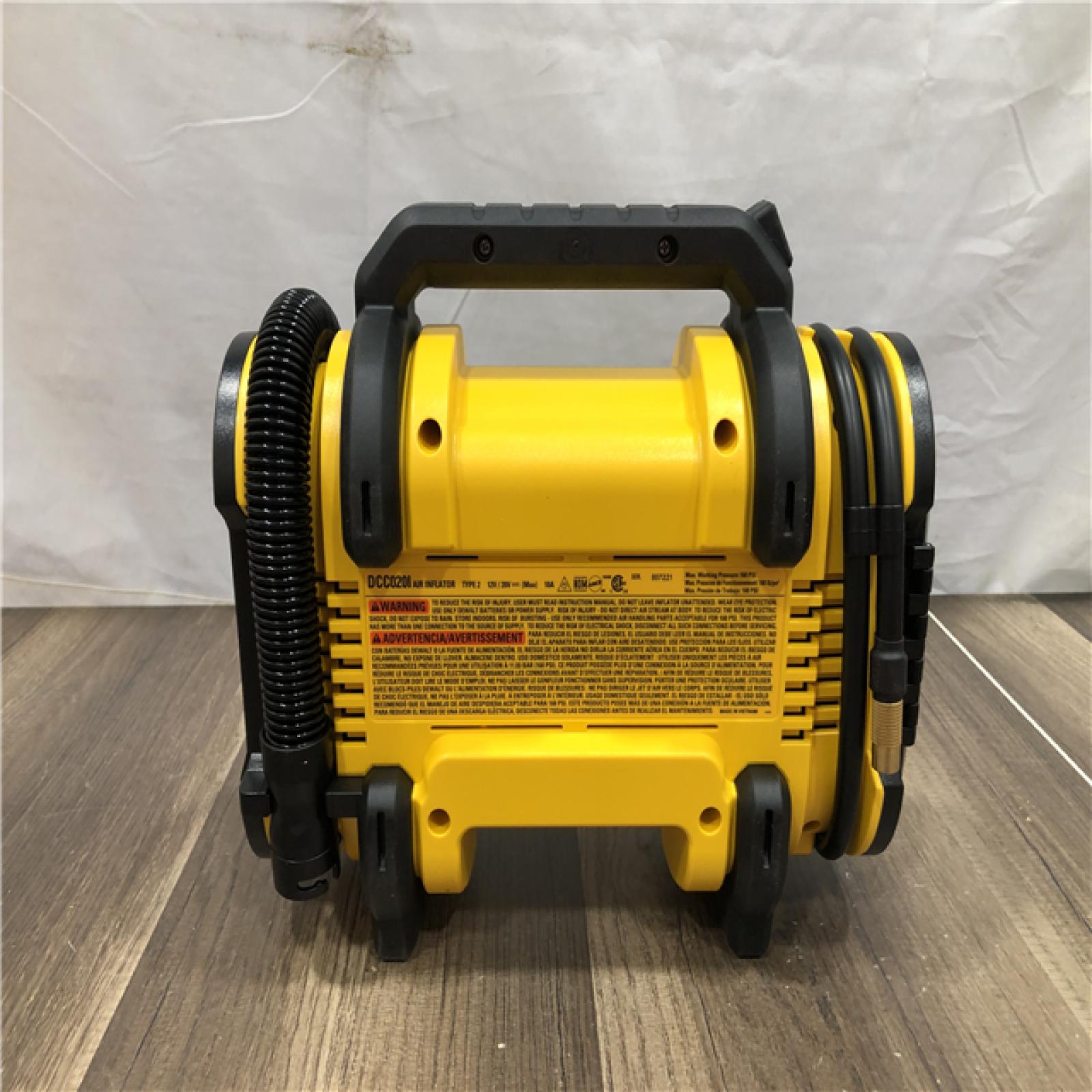 AS-IS DEWALT 20V MAX Cordless Electric Portable Inflator (Tool Only)