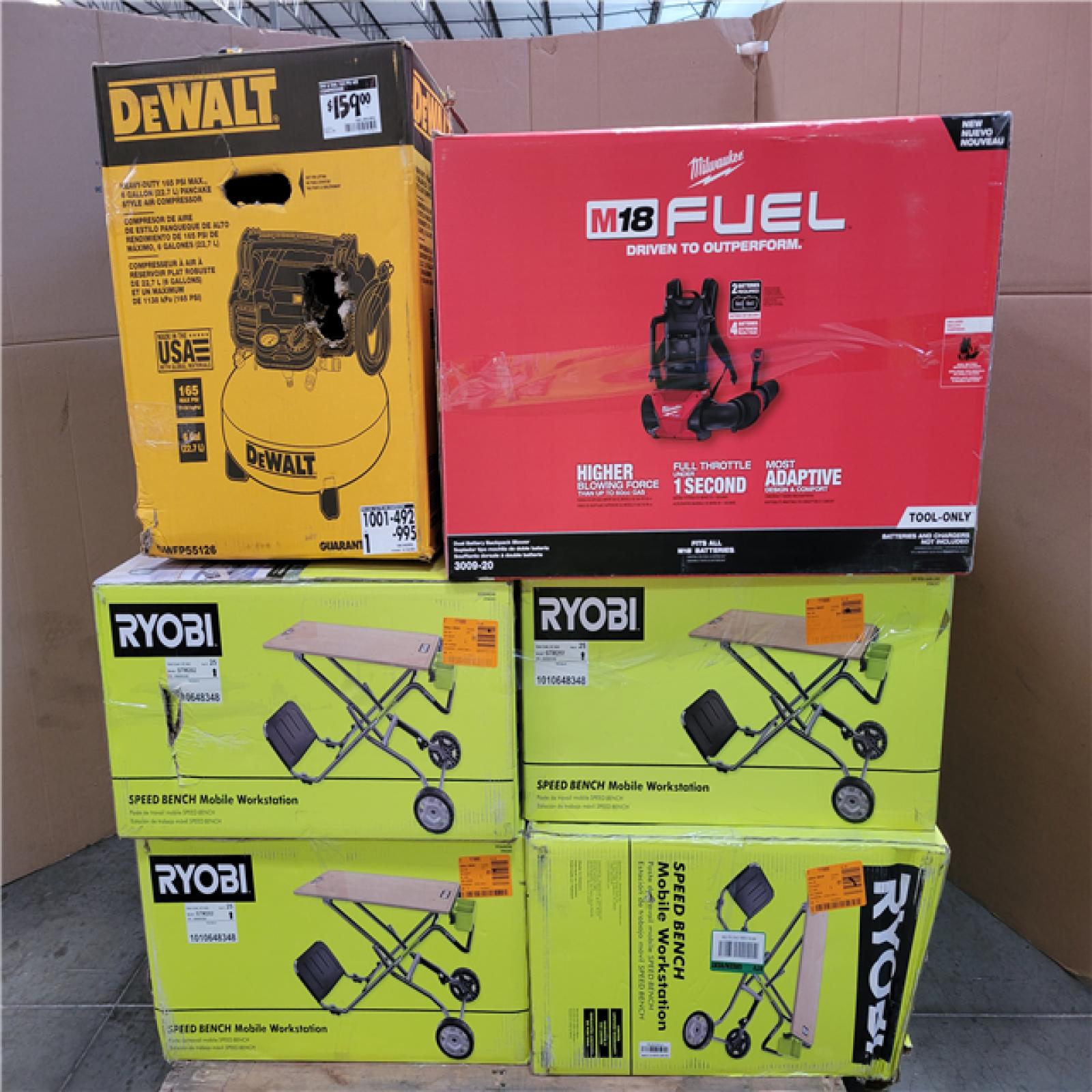 CALIFORNIA AS-IS TOOL PALLET