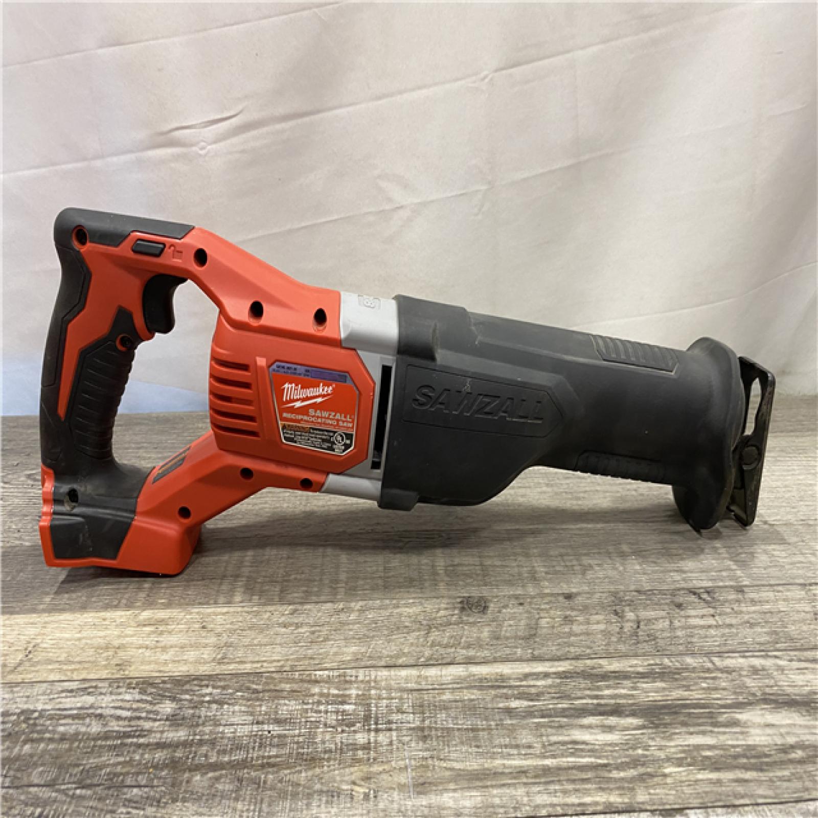AS-IS Milwaukee 18V Lithium-Ion Cordless SAWZALL Reciprocating Saw (Tool-Only)