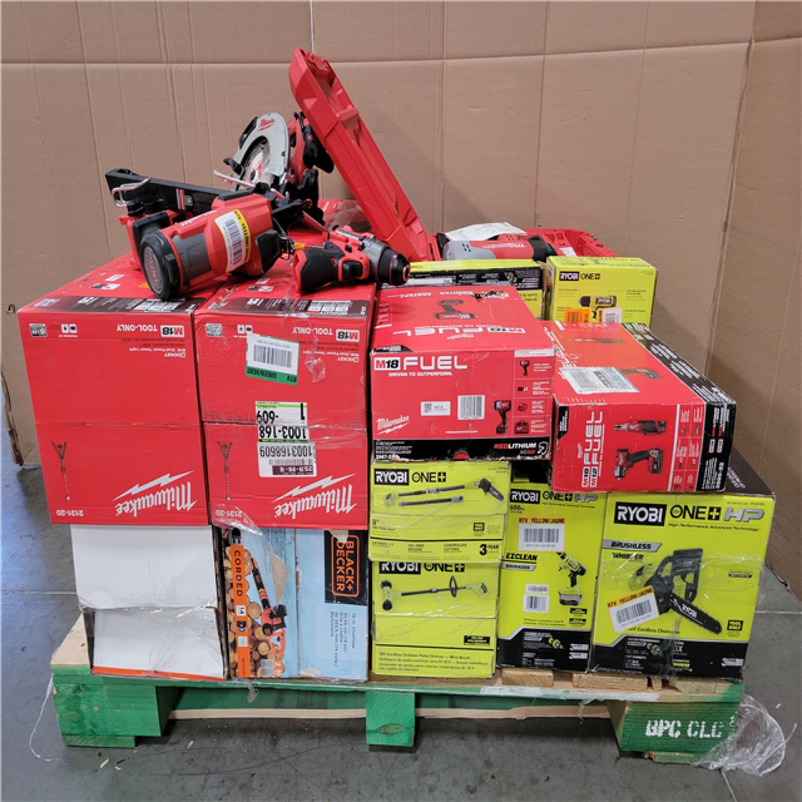 CALIFORNIA AS-IS TOOL PALLET