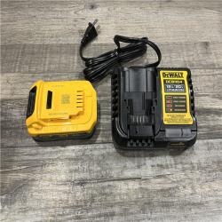 AS-IS DEWALT 20V MAX XR POWERSTACK Lithium-Ion Battery Starter Kit with 3.5Ah Battery and Charger