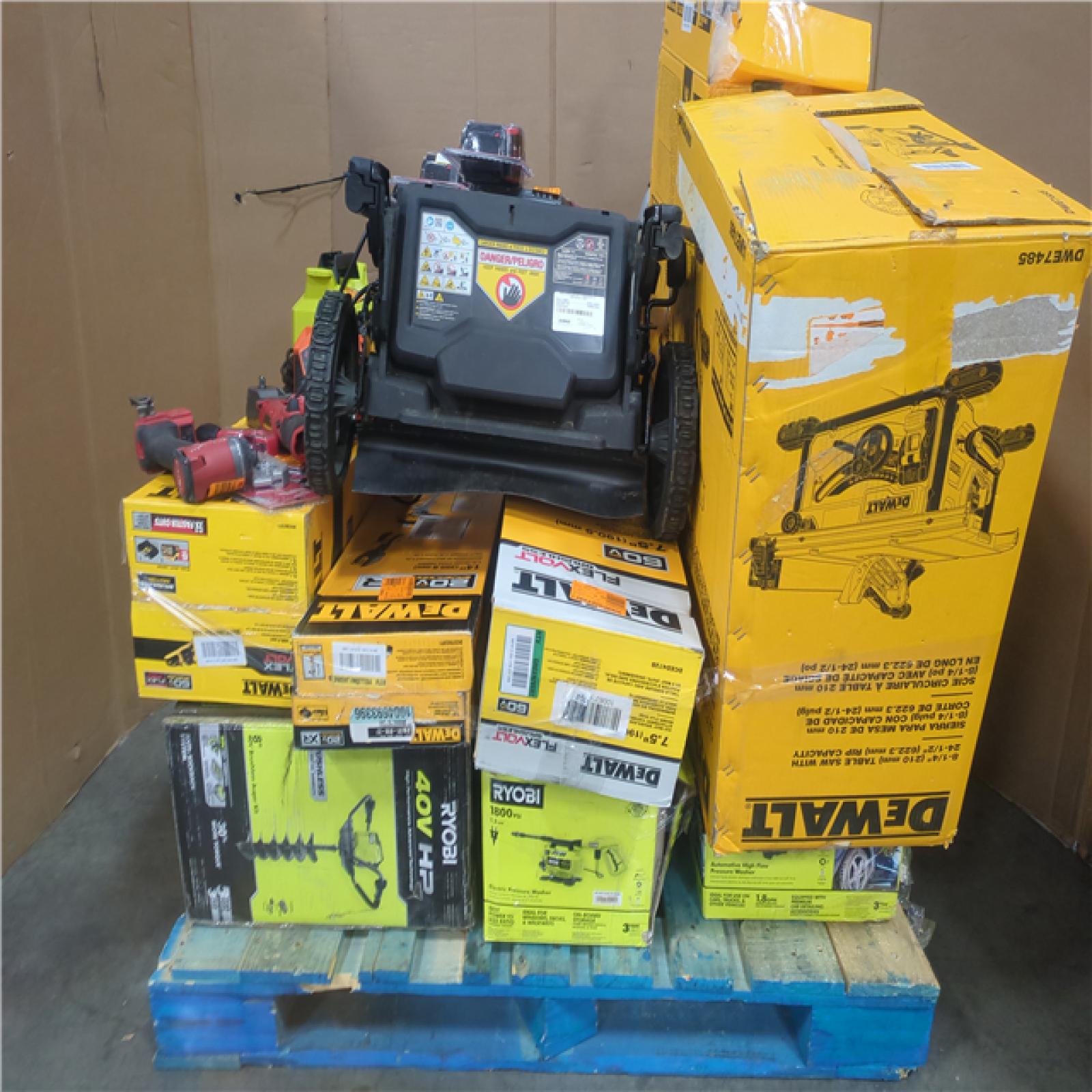 CALIFORNIA AS-IS TOOL PALLET