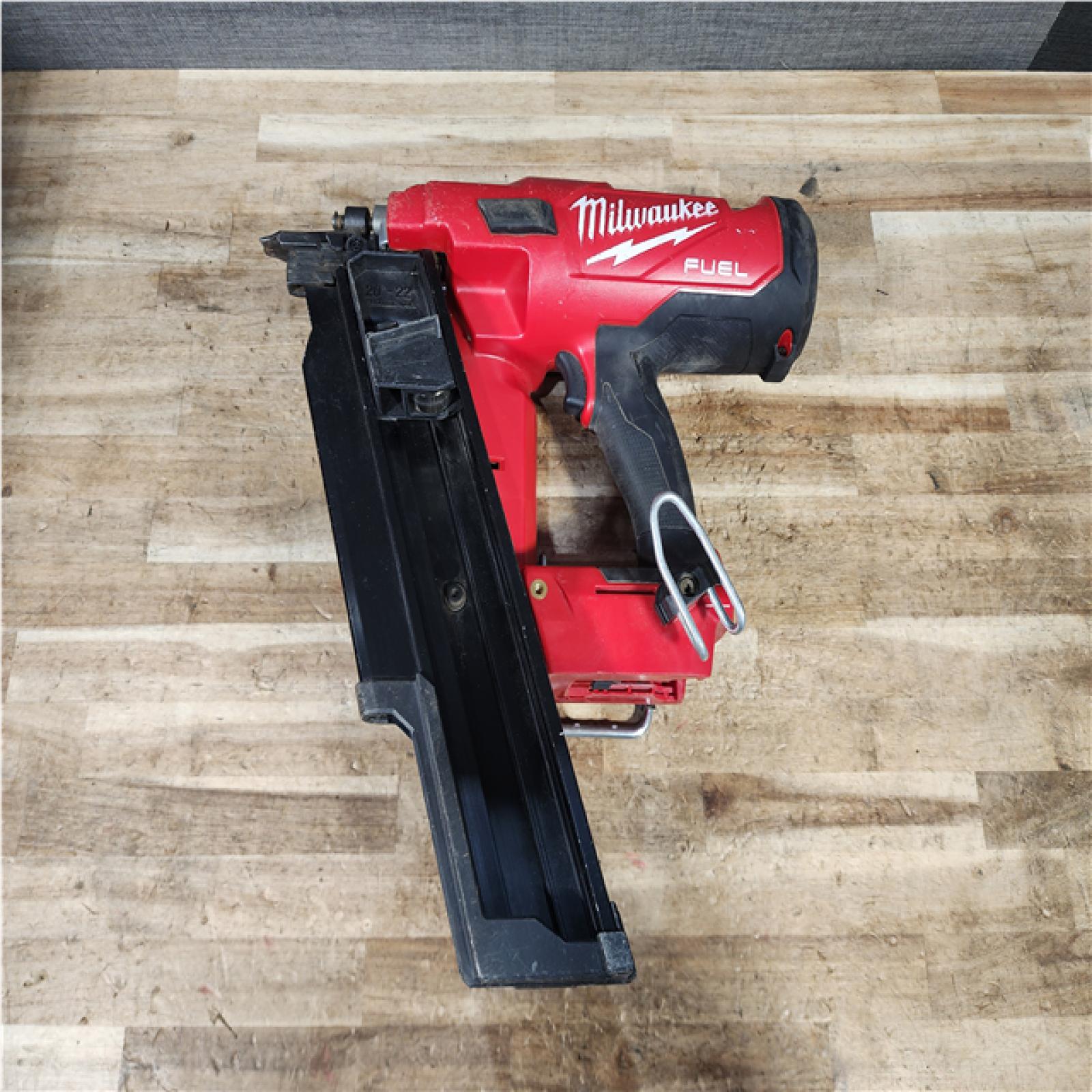 HOUSTON LOCATION - AS - IS Milwaukee FUEL 3-1/2 in. 18-Volt 21-Degree Lithium-Ion Brushless Cordless Framing Nailer (Tool-Only)