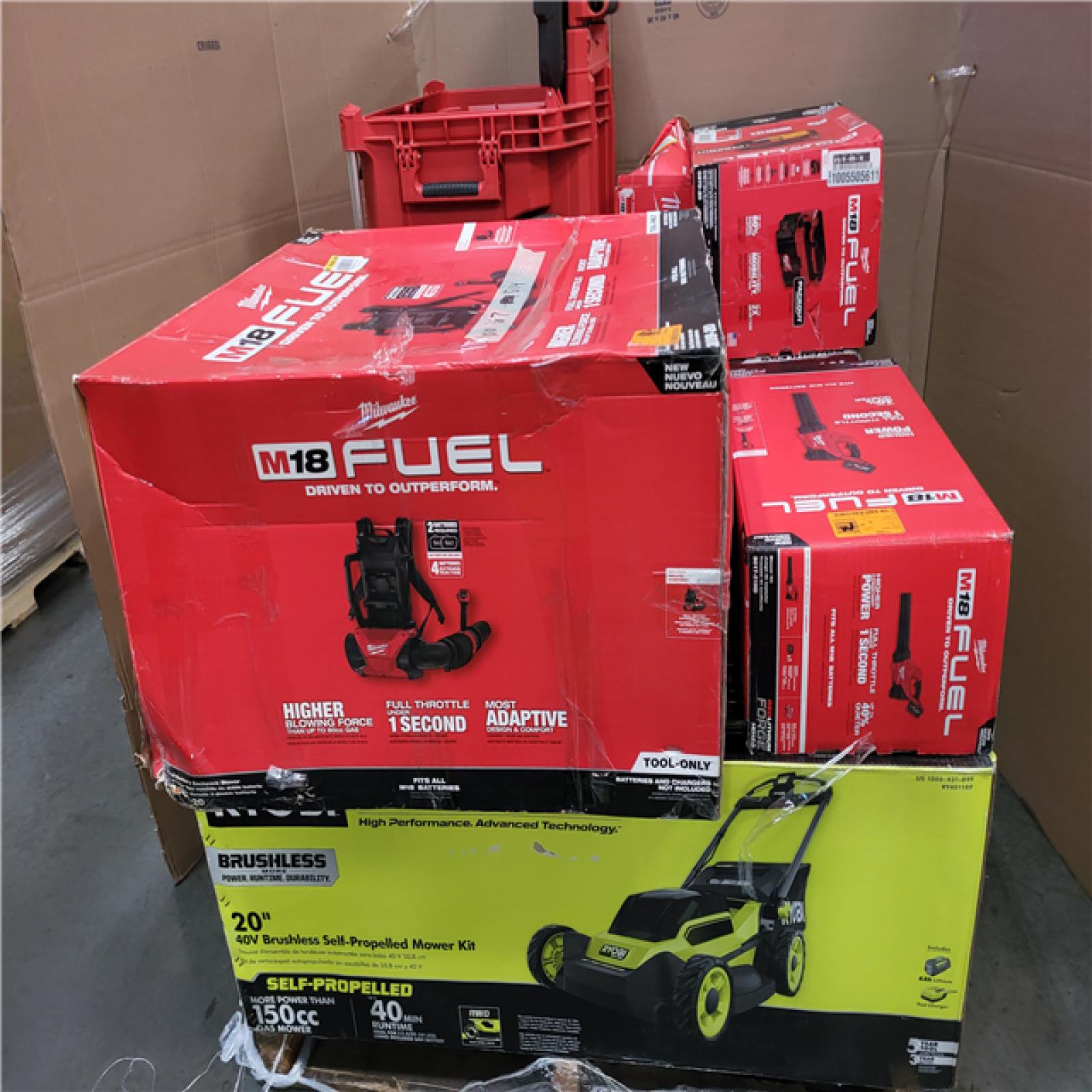 CALIFORNIA AS-IS TOOL PALLET