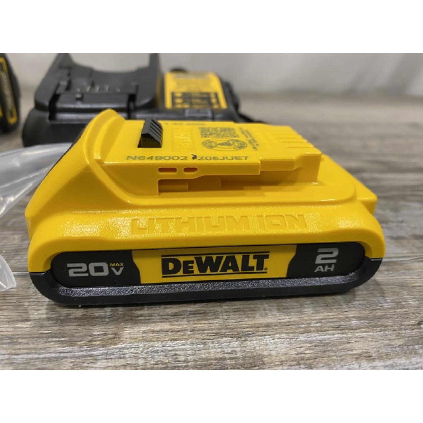 AS-IS DEWALT Atomic 20V Max Lithium-Ion Brushless Cordless Compact 1/4 in. Impact Driver Kit
