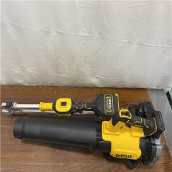 AS-IS 20V MAX Cordless Battery Powered String Trimmer & Blower Combo Kit with (1) 4 Ah Battery & Charger