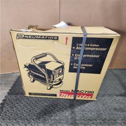 HOUSTON LOCATION - AS-IS MAKITA AIR COMPRESSOR (MAC700)