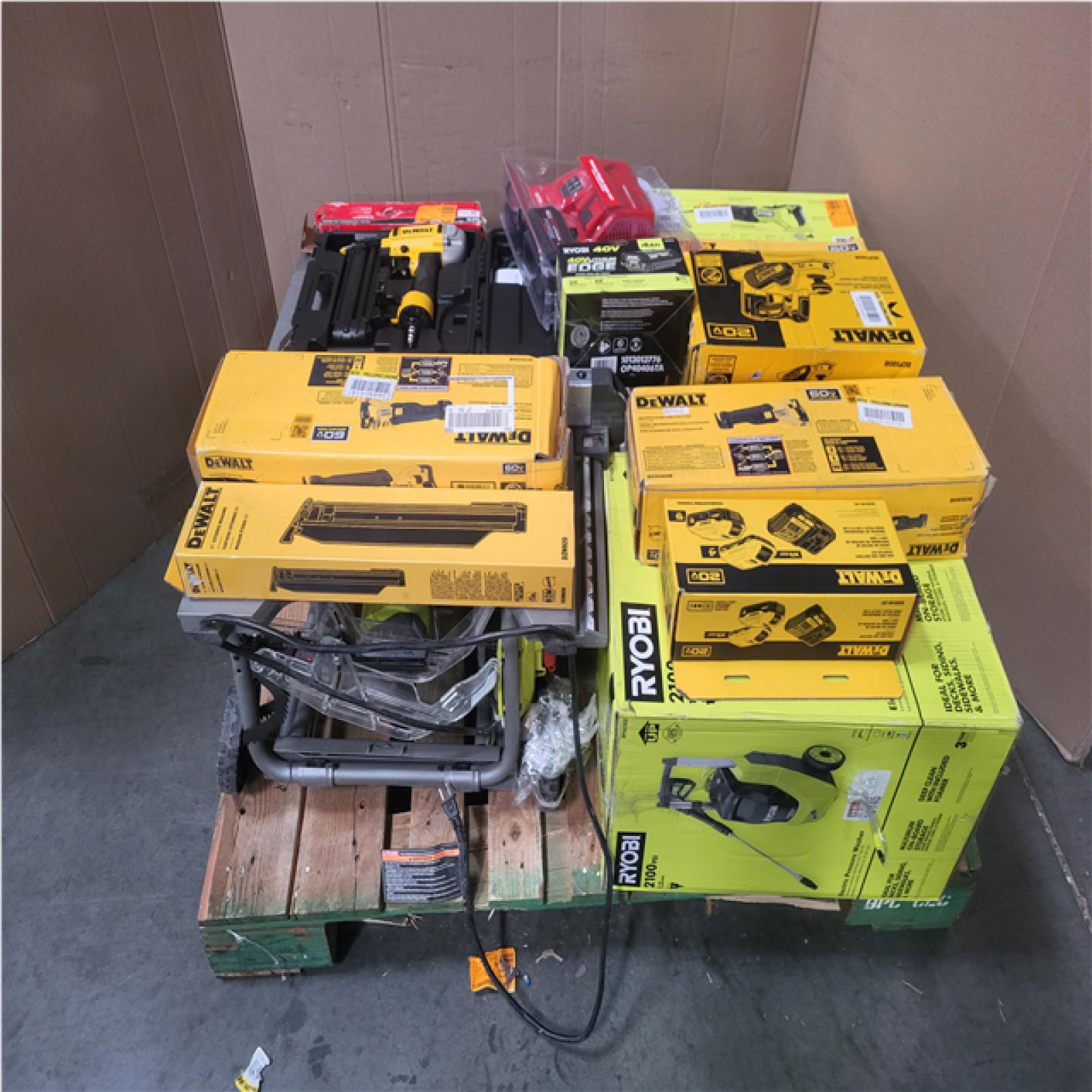 CALIFORNIA AS-IS TOOL PALLET