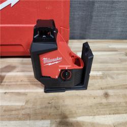 HOUSTON LOCATION - AS-IS (APPEARS LIKE NEW) M12 12-Volt Lithium-Ion Cordless Green 360-Degree Single Plane Laser Level Kit