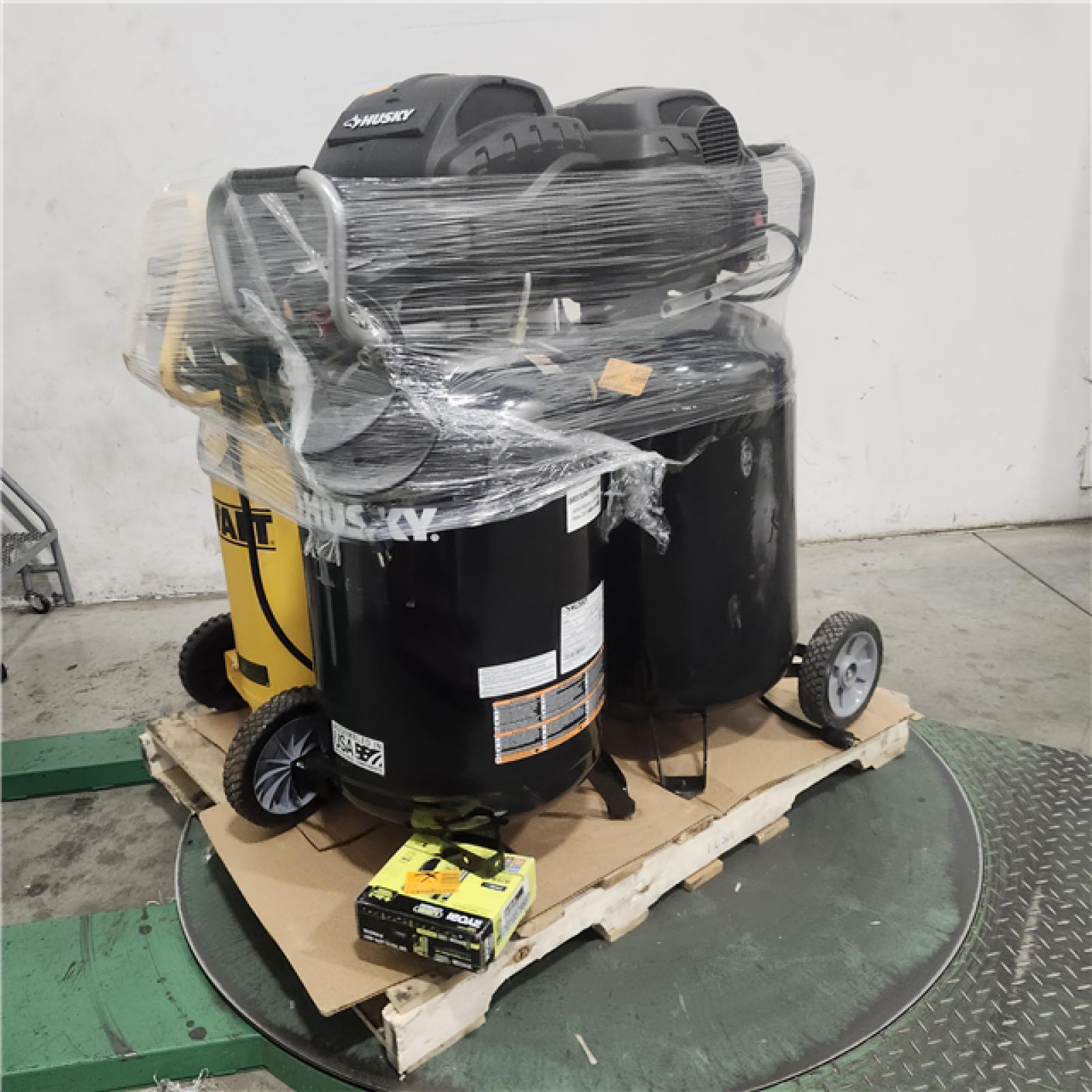 Dallas Location - As-Is AIR COMPRESSORS Pallet (Lot Of 4)