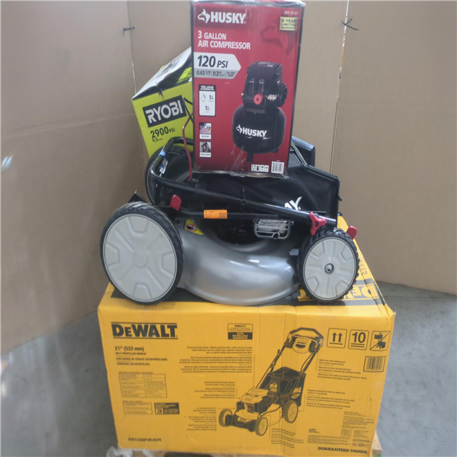 CALIFORNIA AS-IS OUTDOOR POWER EQUIPMENT