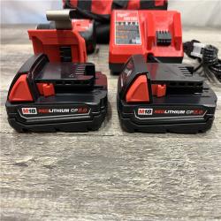 AS-IS Milwaukee 18V Lithium-Ion Brushless Cordless 1/2 in. Compact Drill/Driver Kit