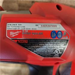 HOUSTON LOCATION - AS-IS (APPEARS LIKE NEW) Milwaukee FUEL 18-Volt Lithium-Ion Brushless Cordless Gen II 18-Gauge Brad Nailer (Tool-Only)