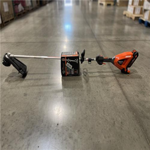 LIKE NEW!- ECHO 56V Brushless Cordless Battery Attachment Capable 16 in. String Trimmer w/ Speed-Feed Head and 2.5Ah Battery and Charger