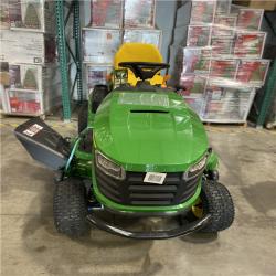 Dallas Location - As-Is John Deere S140 48 in. 22 HP V-Twin Gas Hydrostatic Riding Lawn Mower