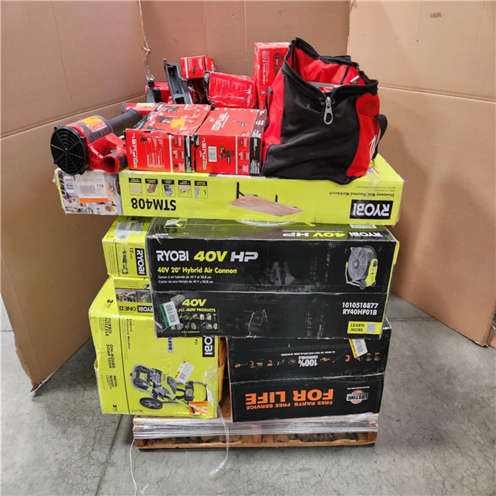 CALIFORNIA  AS-IS TOOL PALLET