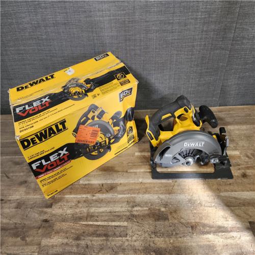 HOUSTON LOCATION - AS-IS DeWALT Flexvolt Max 7-1/4 60V Brushless Circular Saw (Tool Only)