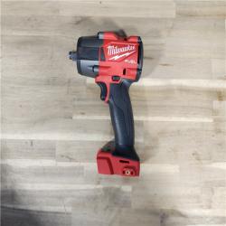 HOUSTON LOCATION - AS-IS Milwaukee M18 18V Fuel 1/2  Mid-Torque Impact Wrench Cordless Lithium-Ion Brushless with Friction Ring 2962-20 (TOOL ONLY)