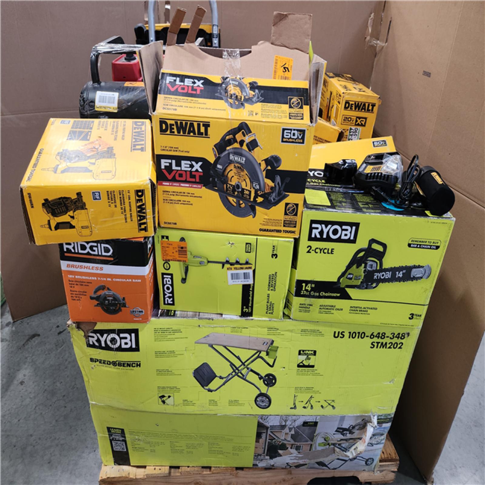 CALIFORNIA AS-IS TOOL PALLET
