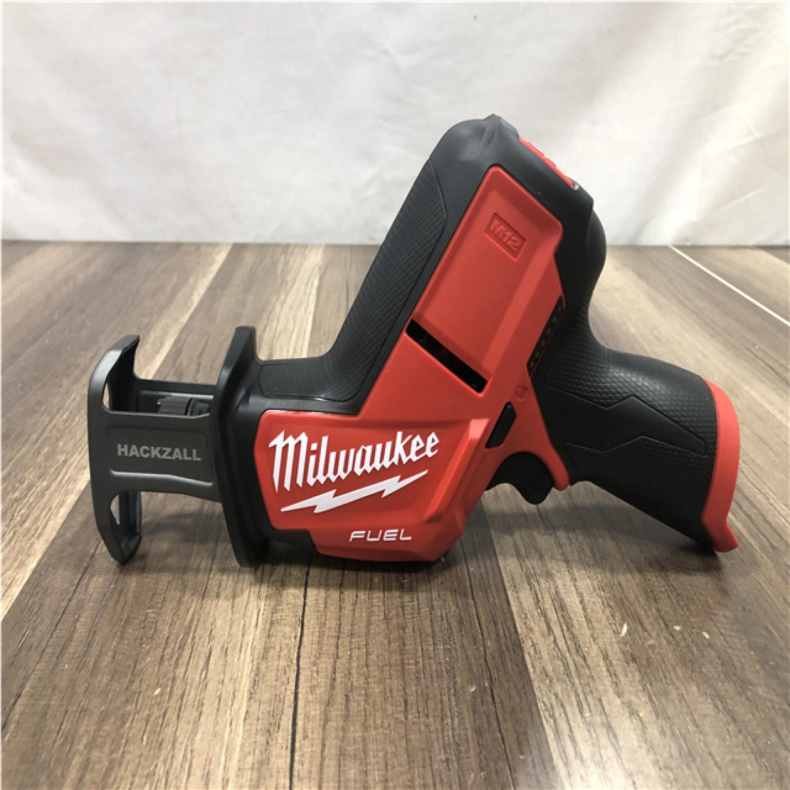 AS-IS Milwaukee FUEL 12V Lithium-Ion Brushless Cordless HACKZALL Reciprocating Saw Kit