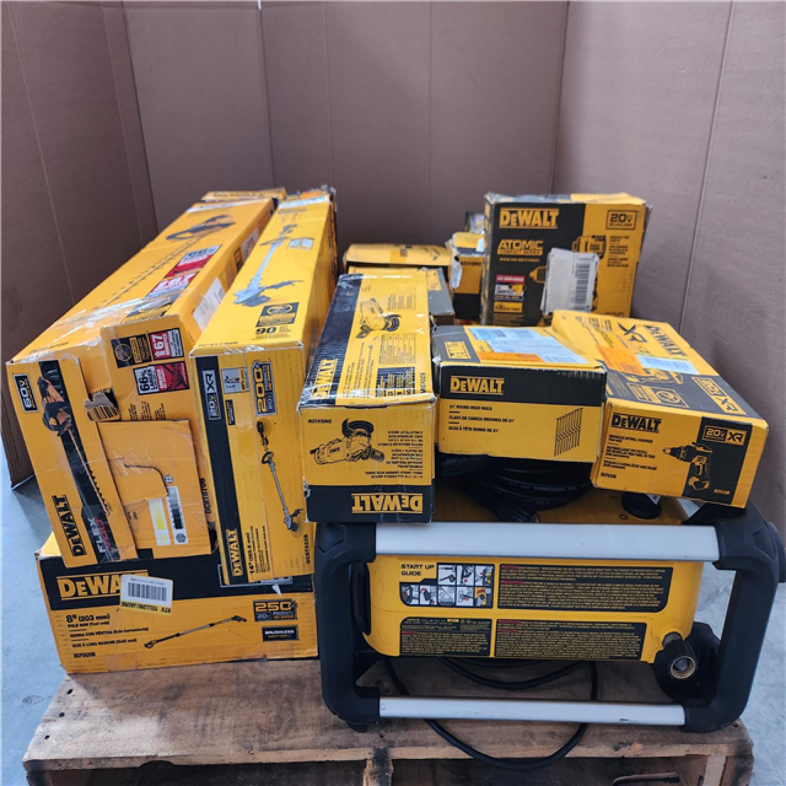 CALIFORNIA AS-IS TOOL PALLET