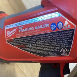 AS-IS Milwaukee FUEL 3-1/2 in. 18-Volt 30-Degree Lithium-Ion Brushless Cordless Framing Nailer (Tool-Only)