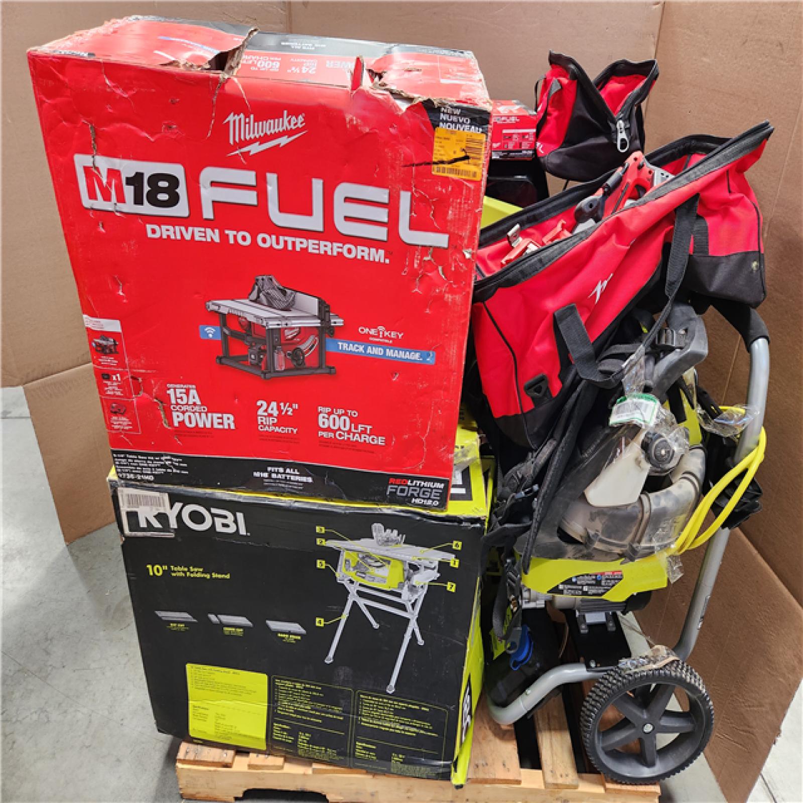 CALIFORNIA AS-IS TOOL PALLET
