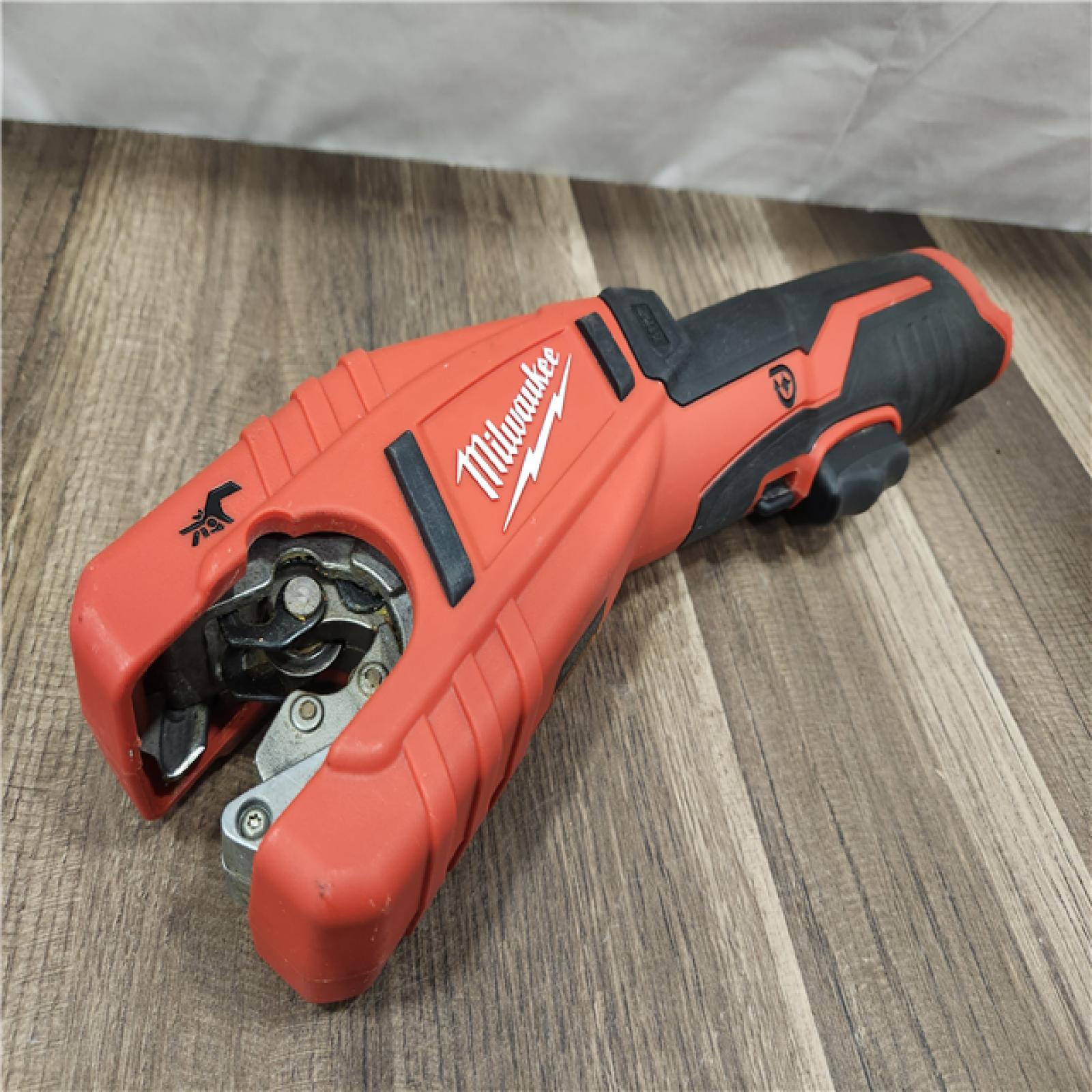 AS-IS- Milwaukee M12 12V Lithium-Ion Cordless Copper Tubing Cutter (Tool-Only)