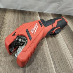 AS-IS- Milwaukee M12 12V Lithium-Ion Cordless Copper Tubing Cutter (Tool-Only)