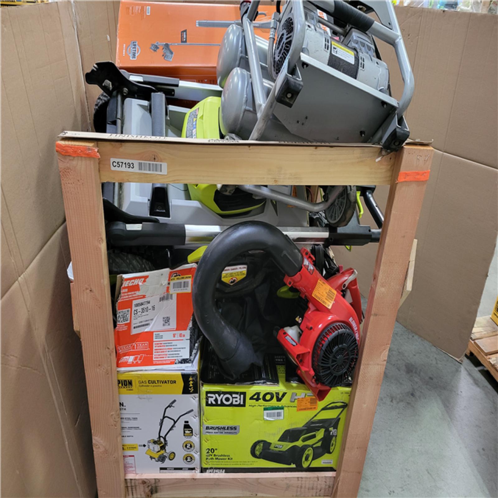 CALIFORNIA AS-IS OUTDOOR POWER EQUIPMENT