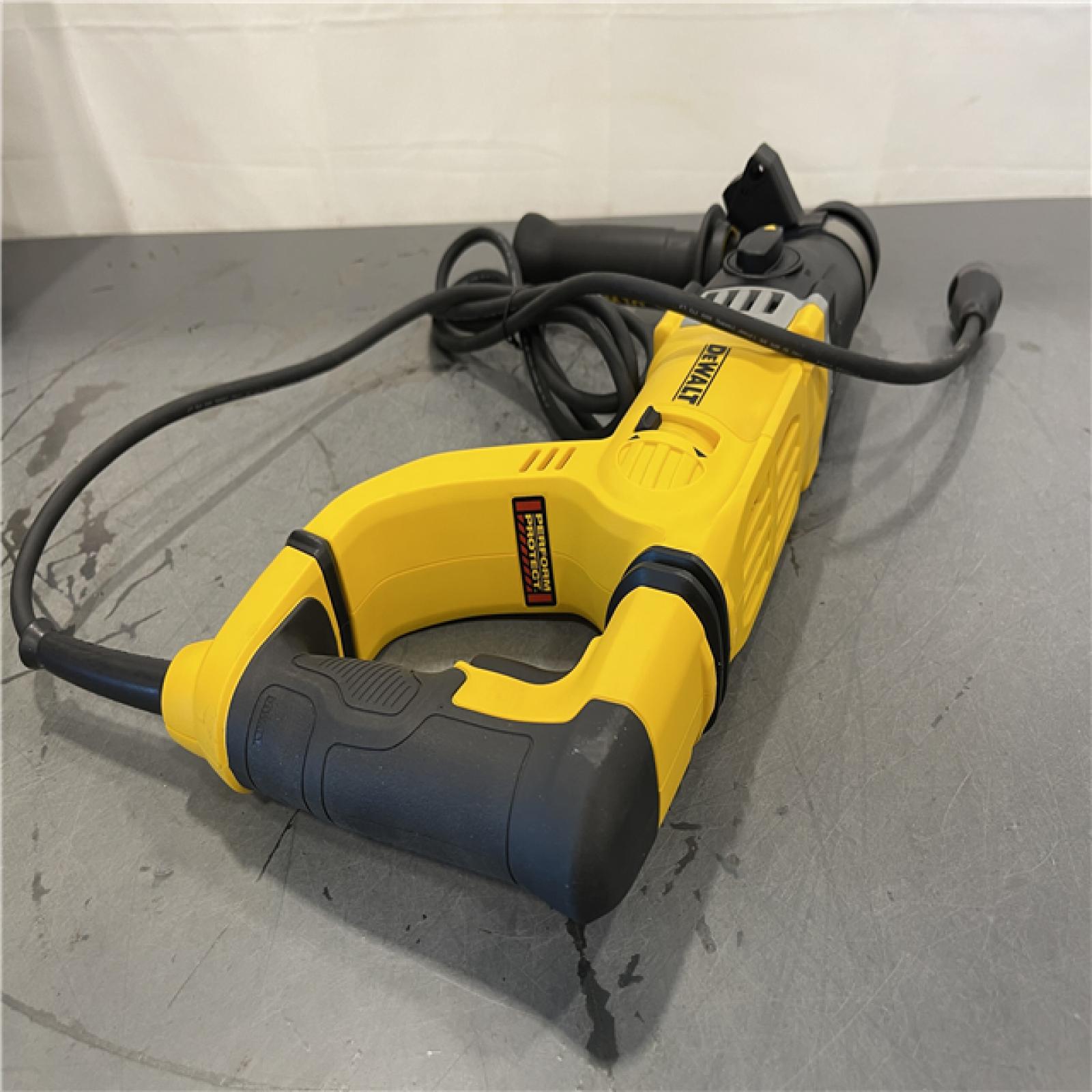 AS-IS - DEWALT 8.5 Amp 1-1/8 in. Corded SDS-plus D-Handle Concrete/Masonry Rotary Hammer Drill