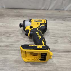 AS-IS DeWALT ATOMIC 20V MAX Cordless Compact Impact Driver Kit