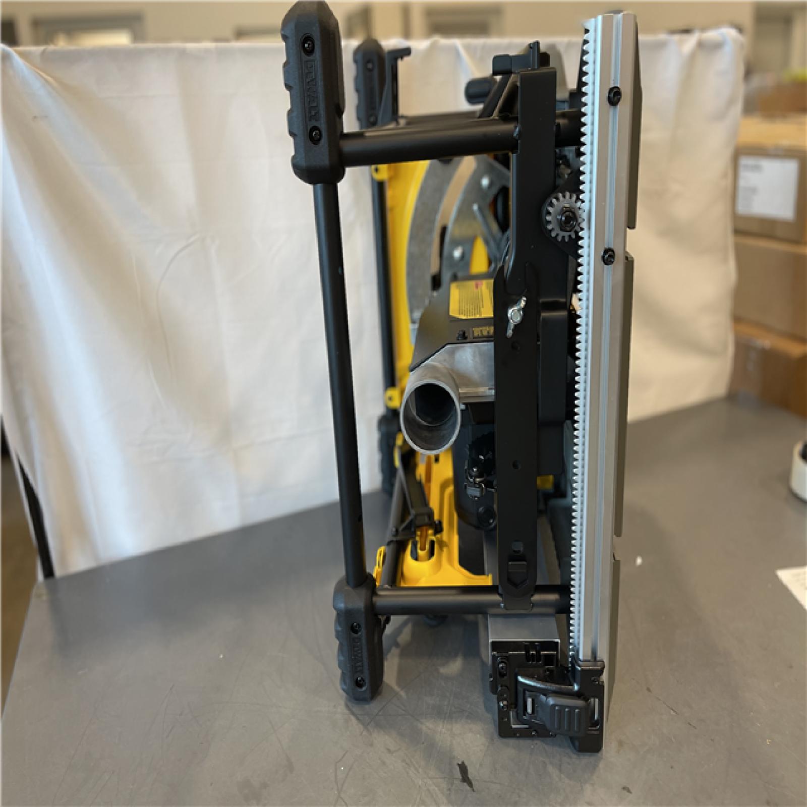 AS-IS - DeWalt 15 Amps Corded 8-1/4 in. Compact  Portable Table Saw (Tool Only)