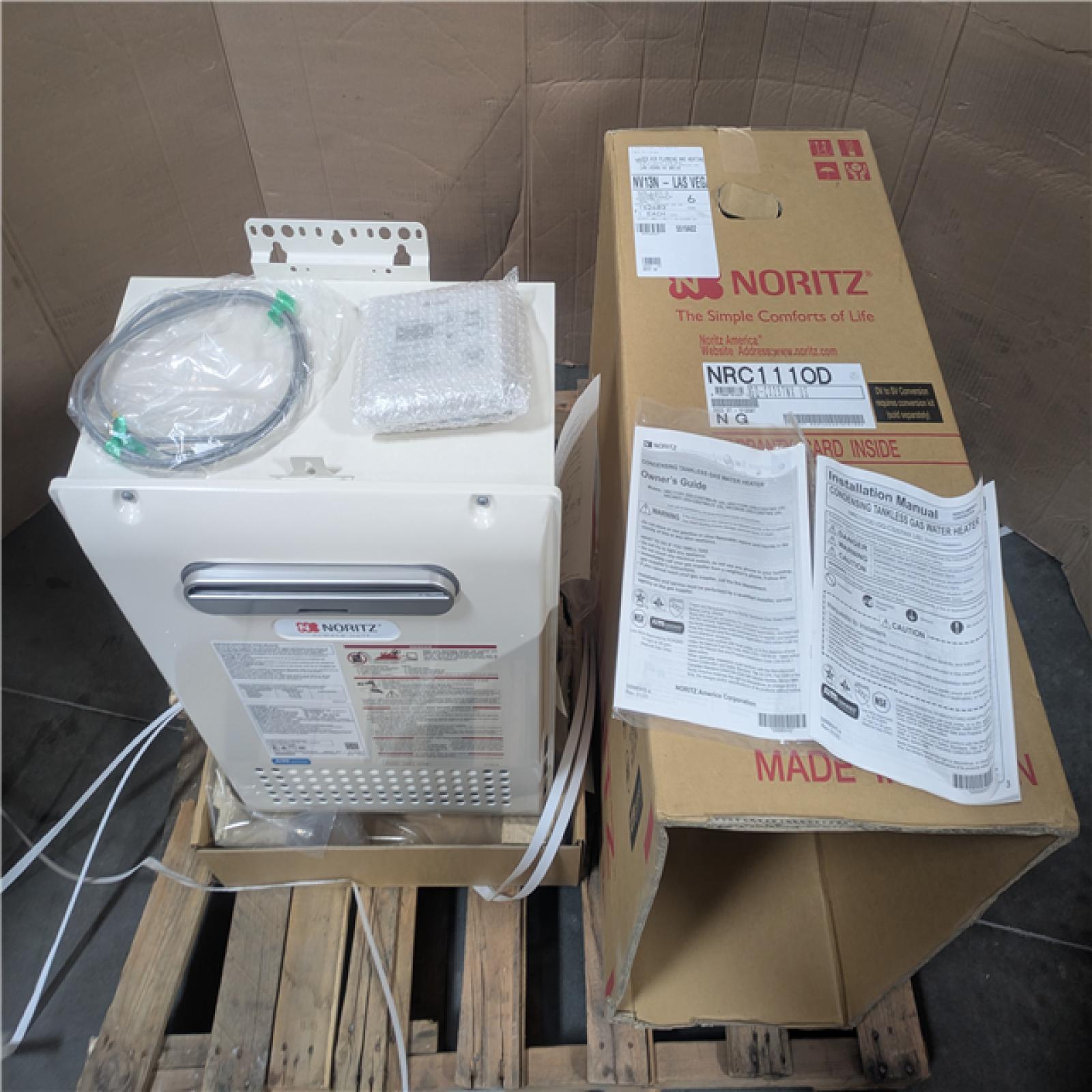 California NEW 111OD NG Noritz Tankless Gas Water Heater