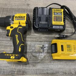AS-IS DEWALT Atomic 20V Lithium-Ion Cordless Compact 1/2 in. Drill/Driver Kit